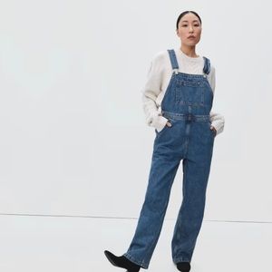 Everlane overalls dark wash size 8